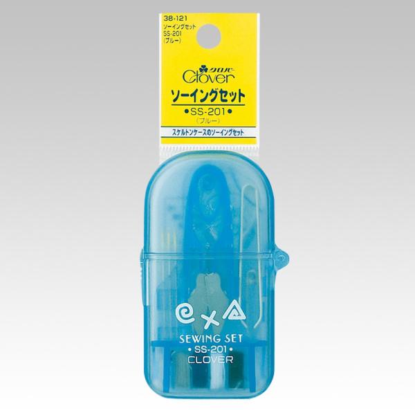 Clover ソーイングセット SS-201 ブルー 38-121