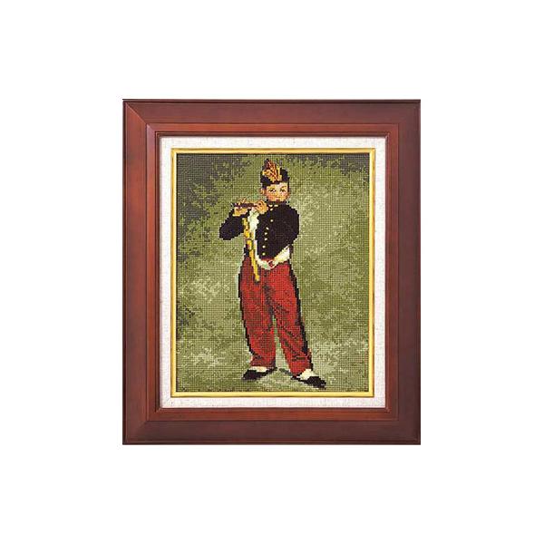 <出来上がり寸法>額外径：縦52.7cmx横45.5cm、額内径：縦37.5cmx横30.3cmマット内径：縦35.8cmx横28.6cm<キット内容>25番ししゅう糸No.3000布 ジャバクロス中目(ベージュ)ク...