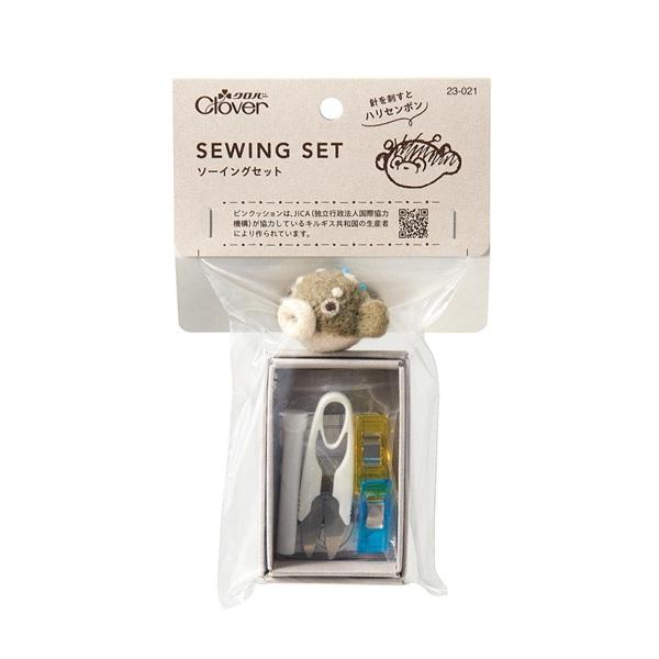 Clover クロバー ソーイングセット ハリセンボン 23-021 箱サイズ 7×4.5×2.5cm