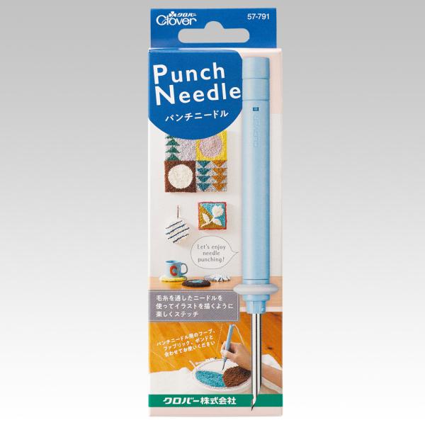 毛糸を通したニードルを使って、イラストを描くようにステッチを刺します。ループの高さは4段階に調節可能です。(針先の長さ　2.5cm、3.5cm、4.5cm、5.5cm)適した毛糸は並太〜極太毛糸。棒針表記で6〜12号のストレートの毛糸です。...