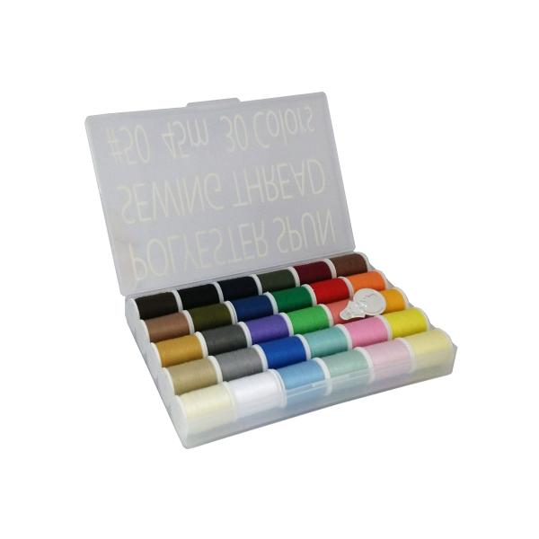 他サイト： レオニス ミシン糸30色セット #50 45m 93011の商品画像
