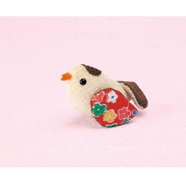 つるし飾りに使うパーツの手作りキットです★お好みのパーツを組み合わせ自分だけの【つるし飾り】作ってみませんか♪♪【すずめ…小正月の縁起物】※1キットで2ヶ作れます。商品詳細サイズ 約縦4ｃｍ×横6ｃｍホビータイム 約30分入数 2ヶ