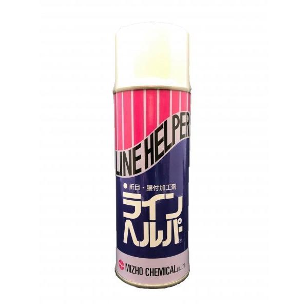 ミズホケミカル ラインヘルパー エアゾール式折目加工剤 420ml : 洋裁
