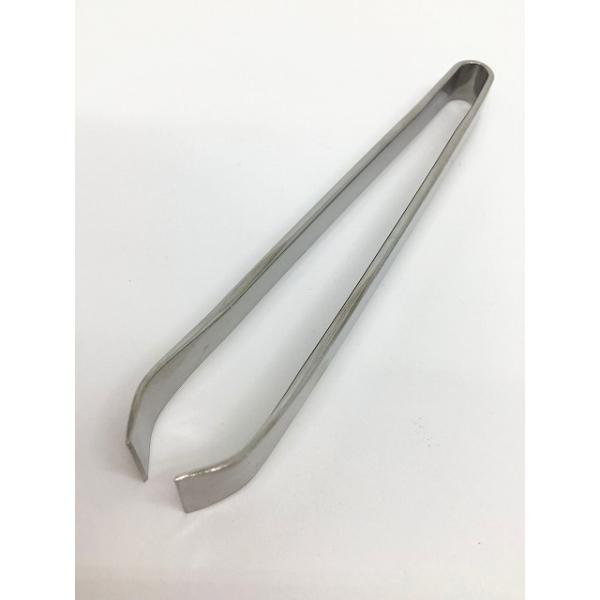 先1.2ｃｍ長さ全長10.5cm握りやすく、白毛取りなど摘まみやすい、大きいサイズ鶴印　ステンレス洋服屋さんの職人さんが白毛を取るのに使う道具　こんなマニアックな商品を扱うのがホリウチの良さです。