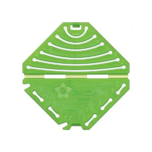 クロバー（Clover） つまみ細工プレート 菱つまみS 57-455 : 洋裁