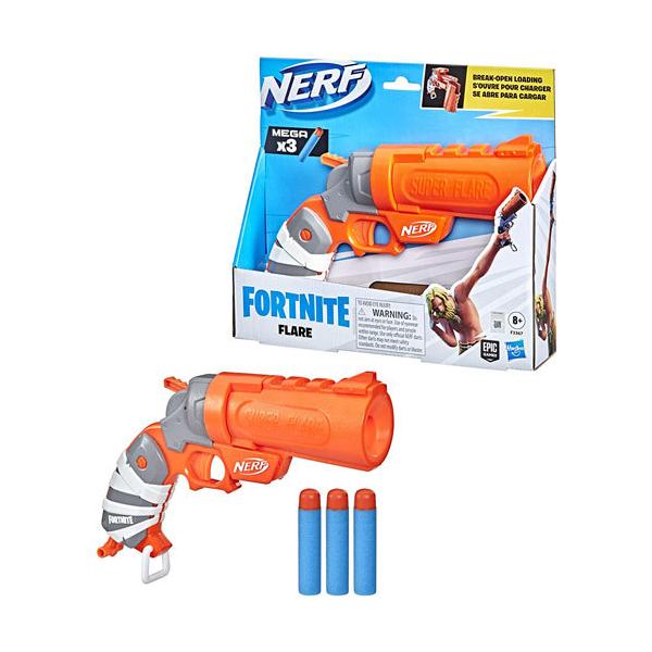 ナーフ フォートナイト FORTNITE FLARE フレアガン型 公式メガダーツ3