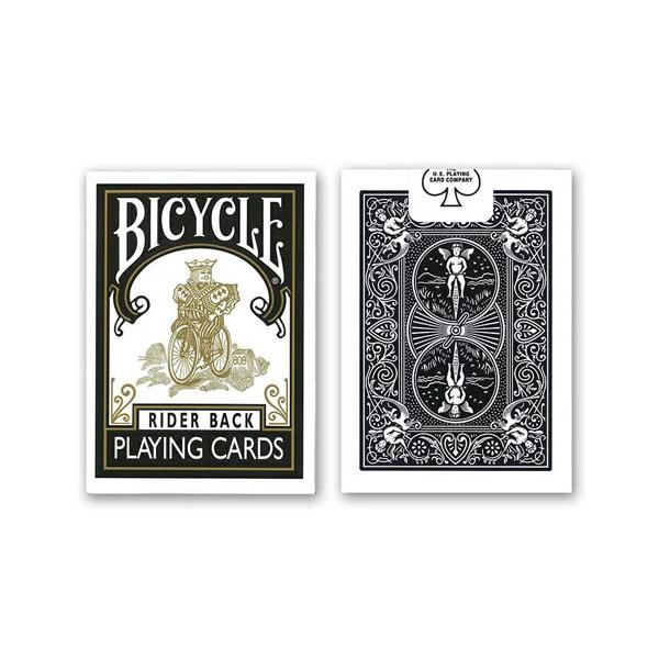 トランプカード バイスクル ライダーバック ポーカーサイズ 黒