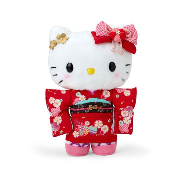 サンリオ ぬいぐるみ 着物 ハローキティ 067211 : ユウセイ堂2号店