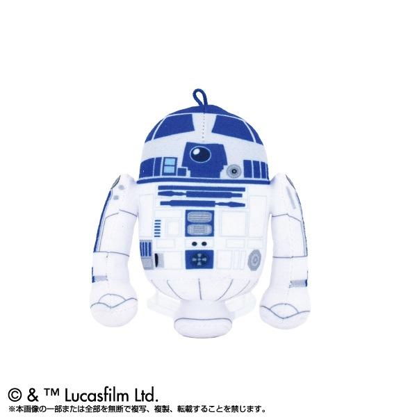 STAR WARS スターウォーズ PlayCharm R2-D2 スマホスタンドぬいぐるみ