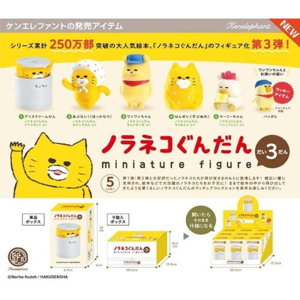 7月下旬再入荷予定 ケンエレファント ノラネコぐんだん ミニチュア