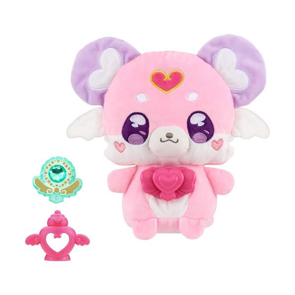 名探偵プリキュア！ おでかけしよ♪お世話して、かわいがって おしゃべりポチタン 【人形 本体 ぬいぐるみ 名プリ グッズ 雑貨 プレゼント ギフト 玩具】『名探偵プリキュア！』より、「おでかけしよ♪お世話して、かわいがって?おしゃべりポチタ...