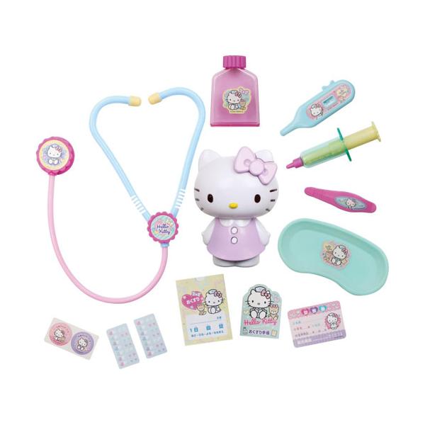 ハローキティ おしゃべりお医者さんセット : ユウセイ堂2号店 ヤフー