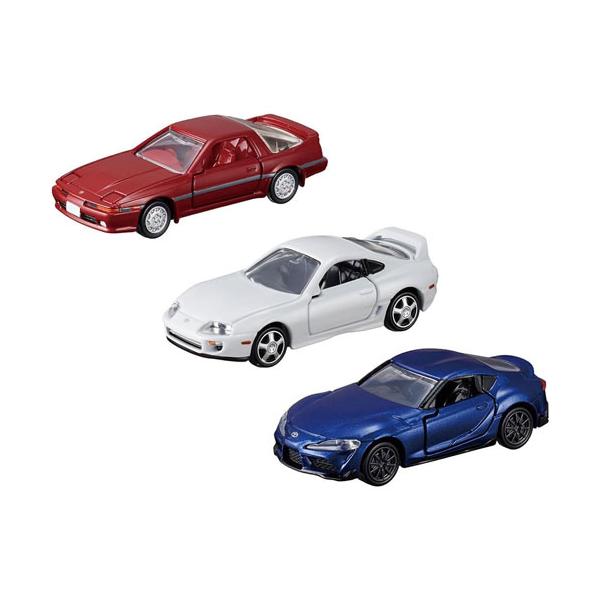 トヨタ スープラ & 日産 スカイライン GT-R ミニカーセット トミカプレミアム Toyota SUPRA 3 MODELS Collection トヨタ スープラ