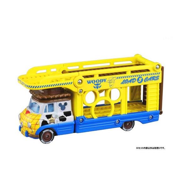 トミカ ディズニーモータース パルズトランポ ウッディ 4904810134718
