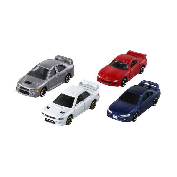 トミカギフト スポーツカーヒストリーコレクション ミニカー 4台 トミカギフト スポーツカーヒストリーコレクション ミニカー 4台