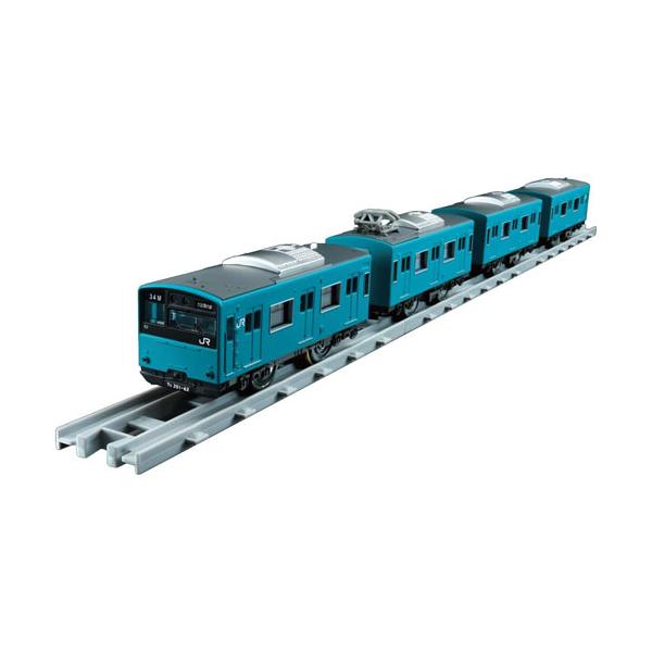 プラレール リアルクラス 201系通勤電車 JR西日本・スカイブルー