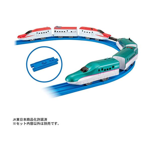 [Release date: April 19, 2025]プラレール E5系新幹線＆E6系新幹線 ガチャッと連結セット 【はやぶさ スーパーこまち 車両セット 本体 電車 鉄道玩具 タカラトミー 玩具 プレゼント】ガチャッと連結仕様のE5...