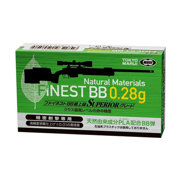 東京マルイ FINEST BB ファイネストBB 0.28g 6mm BB弾 500発入り 【エアガン エアーガン エアーソフトガン 電動ガン ガスガン等用 PLA配合】装いも新たに新登場、ファイネストBBシリーズ。天然由来成分PLA配合B...