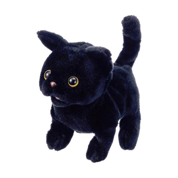 ピッコリーネ トリッキーキャット 黒猫 電動ぬいぐるみ 【ねこ ネコ 子猫 鳴く 歩く 動く 動物 鳴く 走る ペットロボット おもちゃ 誕生日プレゼント】「ピッコリーネ」はちいさくてかわいらしいわんちゃん・ねこちゃんのシリーズです。ゆっく...