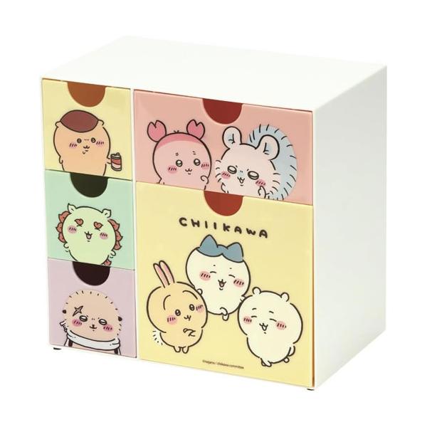 ちいかわ ミニチェスト 卓上小物入れ 引き出し収納ケース 収納