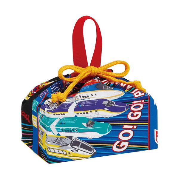 プラレール 25 ランチ巾着袋 ランチバッグ KB7 【新幹線 電車 はやぶさ ドクターイエロー かがやき お弁当袋 お弁当箱入れ きんちゃく袋 学校 幼稚園 保育園 給食 遠足】キッチン用品で国内大手のスケーター株式会社の商品です!お弁当...