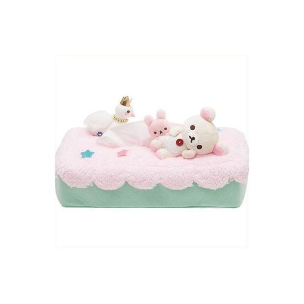 リラックマ ぬいぐるみティッシュカバー コリラックマのふんわり