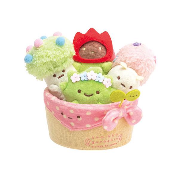  プランターぬいぐるみ プレゼント すみっコぐらし シーンぬいぐるみ みにっコとあそぼ・プランター