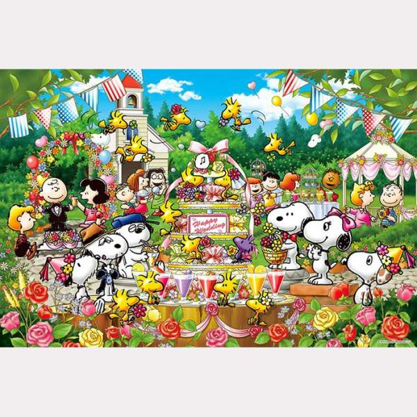 ピーナッツ　スヌーピー ジグソーパズル ウッドストックの森　1000ピース ジグソーパズル 1000ピース スヌーピー ウッドストック ウエディング