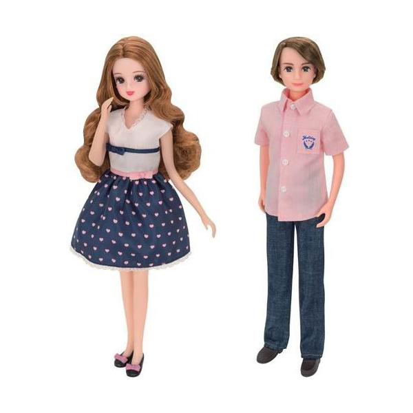 送料無料 リカちゃん LD-19 きれいなママ & LD-20 やさしいパパ 2体