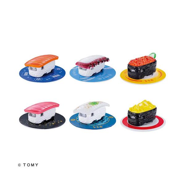 送料無料 [1ボックス=6個入り]トミカ 寿司トミカ 其のニ DP-BOX 寿司皿