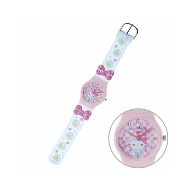 sanrio（サンリオ） 送料無料 ラバーウォッチ ハローキティ 腕時計