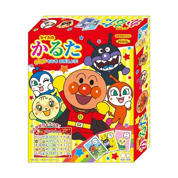 かるた それいけ! アンパンマン たのしくもじをおぼえよう (ひらがなひょう付き) 【カルタ セイカ ひらがな表付属 知育玩具 カードゲーム パーティーゲーム サンスター文具】大人気！アンパンマンのキャラクターかるた！文字を覚えるなど、知育...