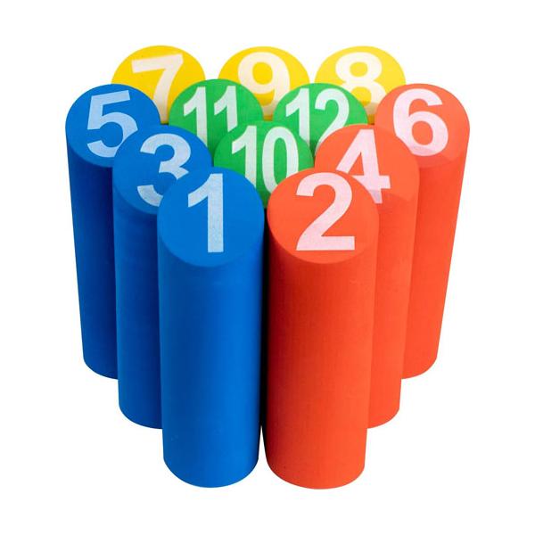 他サイト： 送料無料 ポールヒットゲーム 柔らか素材 軽い モルック ゲームの商品画像