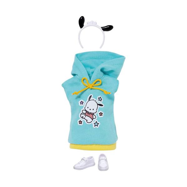 [Release date: December 27, 2025]リカちゃん ドレス マイチョイス サンリオキャラクターズ ワンピ＆カチューシャ ポチャッコ 【着せ替え人形用 洋服 ワンピース 靴 おままごと 玩具】カチューシャ・ワンピース...