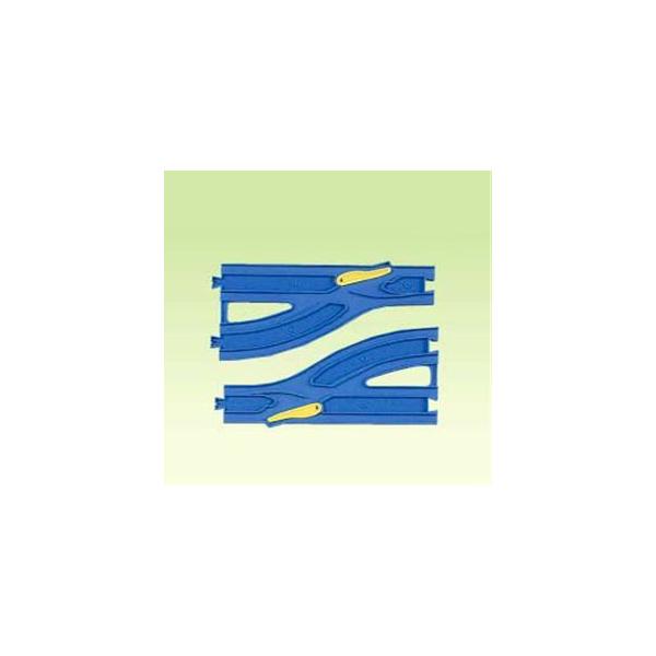 プラレール R-13 単線・複線ポイントレール 【レール部品 電車 鉄道玩具 タカラトミー】プラレールは発売から50年以上たつロングセラー鉄道玩具シリーズです！線路を単線から複線にしたり、逆に単線から複線にする時に使うレールです。単線・複線...