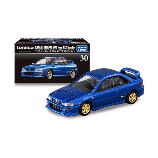 トミカプレミアム No.30 スバル インプレッサ WRX タイプR Sti