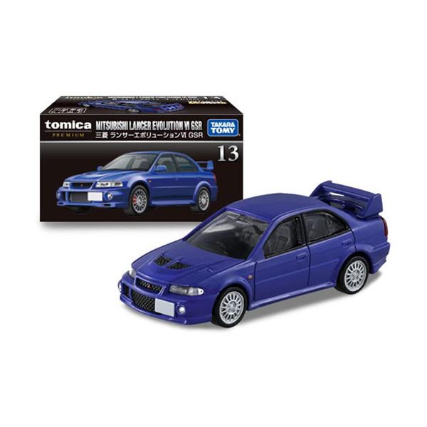 トミカプレミアム No.13 三菱 ランサーエボリューションVI GSR