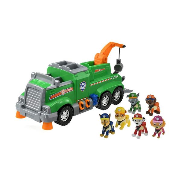 パウパトロール　アルティメットレスキュービーグル　6体付き 送料無料 パウパトロール アルティメット レスキュービークル ロッキー