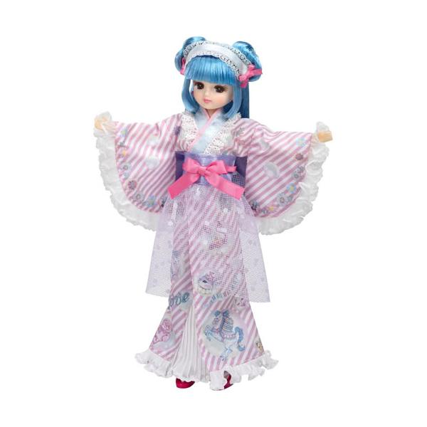 在庫処分品 送料無料 リカちゃん ドール LD-14 エコネコゆかたリカ
