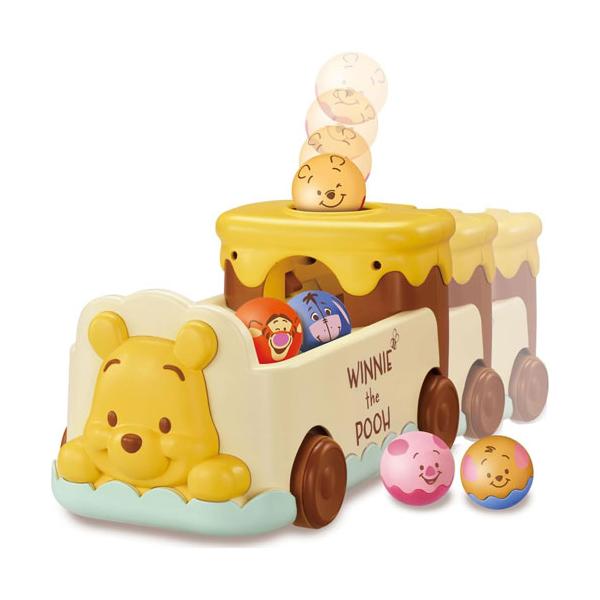 送料無料 ディズニー おいかけて♪かぞえて♪2WAYボールバス くまの