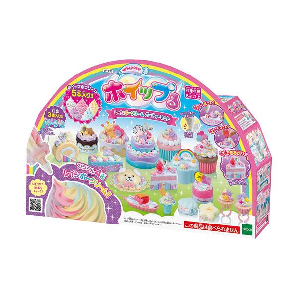 エポック社 ホイップる レインボークリーム パーティーセット W-133  