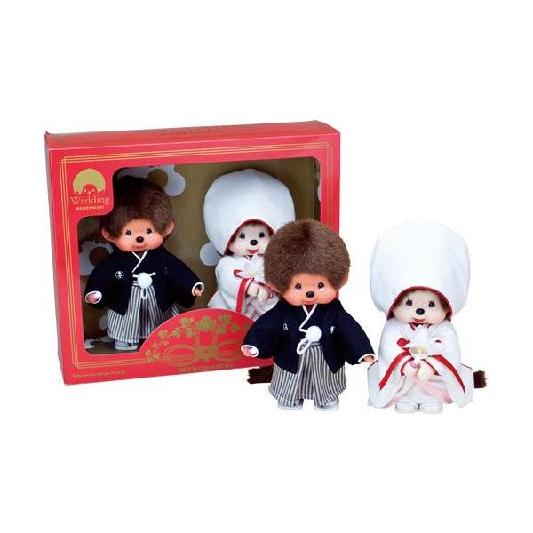 モンチッチ ぬいぐるみ 和装ウエディングセット : ユウセイ堂1号店