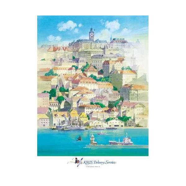 魔女の宅急便　海に浮かぶ町　ジグソーパズル　ジブリ　500ピース ジグソーパズル 500ピース 魔女の宅急便 海に浮かぶ町 500-267