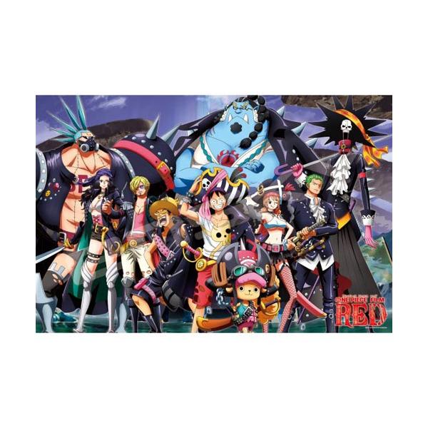 送料無料 ジグソーパズル 1000ピース ONE PIECE FILM RED 麦わらの一味