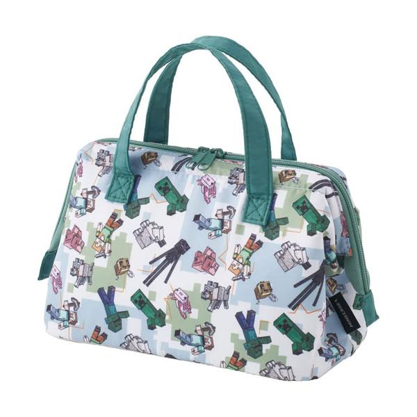 他サイト： 送料無料 マインクラフト Minecraft Explore More 保冷 保温 がま口型ランチバッグ お弁当袋 KGA1の商品画像