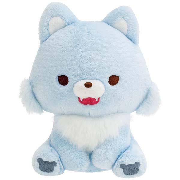 【貴重☆早いもの勝ち】アオコグのおとまりてのりぬいぐるみセット　アオイコオオカミ San-X（サンエックス） 送料無料 リラックマ ぬいぐるみアオコグのお