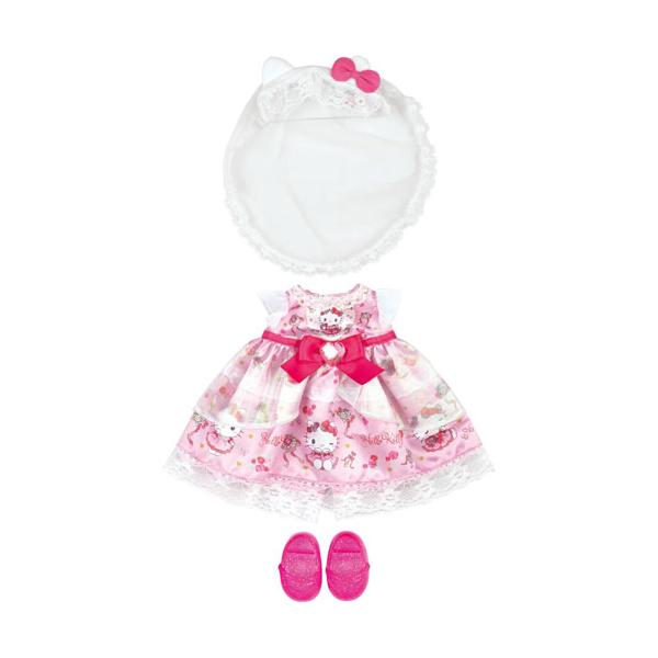 送料無料 メルちゃん きせかえセット ハローキティ ラブリードレス