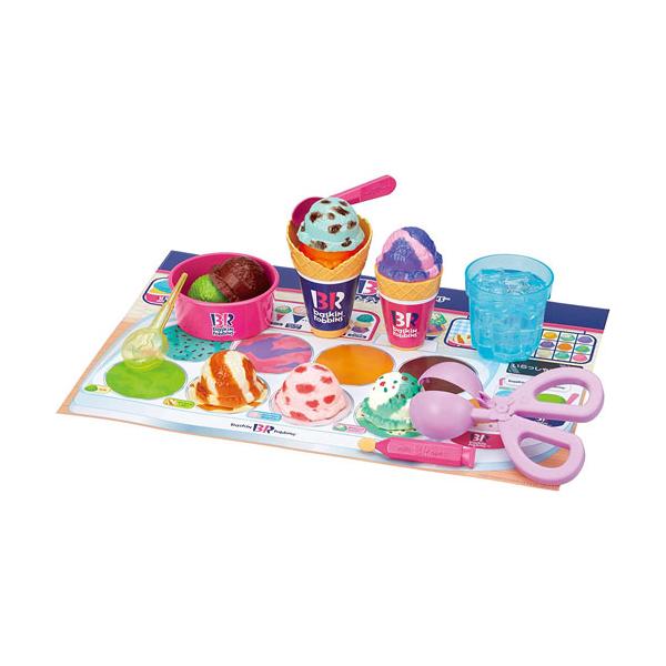 かえちゃOh!! まほうのサーティワン アイスクリーム 【変えちゃおう お風呂用玩具 バストイ 誕生日 クリスマス プレゼント 3歳 玩具 おもちゃ パイロット】お湯と氷水で何度でも色が変わる不思議なアイスクリーム！本物のサーティワンアイス...