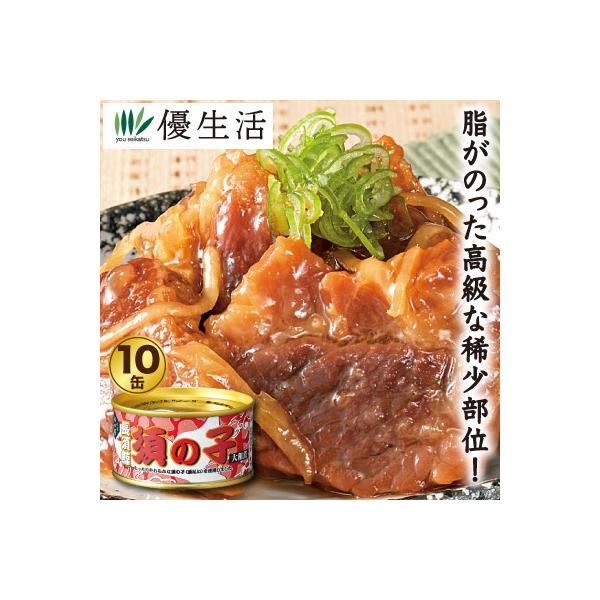 くじら クジラ 鯨肉 クジラ肉 新・ナガス鯨須の子大和煮缶詰10缶セット