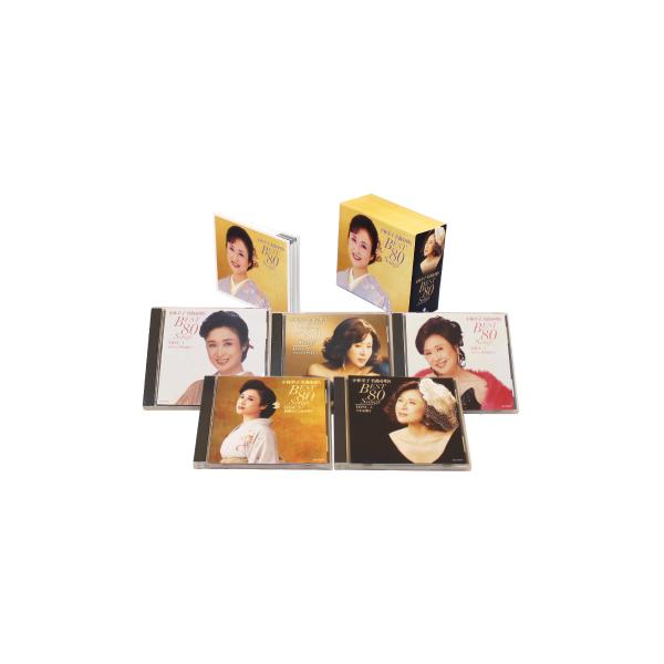 小林幸子 演歌 CD 小林幸子名曲を唄うBest80Songs CD5枚組